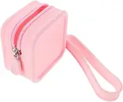 BAZEITFLOW Portable Makeup Pouch Small Cosmetic Bag for Travel Business Trips Lightweight Toiletries Storage Zipper Versatile Purse for Daily Use