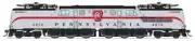 Broadway Limited HO GAUGE Prr Gg1 Electric 4880 Aluminum W/Sd #6371~NEW in BOX