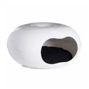 Cat Kitten Bed Cave Small Dog House Kennel Plastic Pet Pod Bedding Nest Design