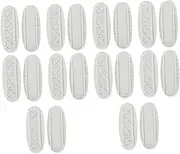 [LABRIMP] 10pcs Sticky Power Strip Holder Wall Mounted Self Adhesive Fixator for Remote Control Storage Punch Design Compact and Durable for Organizing Adapters and More