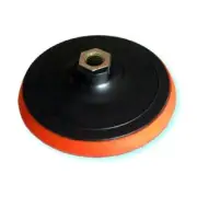 5" Hook and Loop Back Up Rigid Holder Pad with M14 Threaded Adapter Mount