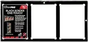 Ultra Pro 35PT 3-Card Black Border UV One-Touch Magnetic Card Holder
