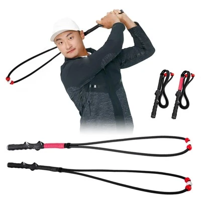 Practice Rope Golf Swing Position Correction Warm up Stick Correct Posture Speed