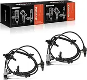 A-Premium ABS Wheel Speed Sensor Compatible with Jeep Models - Commander 2006-2010, Grand Cherokee 2005-2010, Sport Utility - Front Driver and Passenger, (2-PC Set), Replace# 56044144AC, 56044144AD