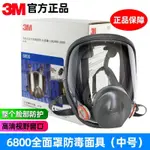 超低價3M 6800防毒面具主體噴漆全面罩防化工氣體工業甲醛異味防護面罩