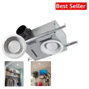 Elegantly Designed 70 CFM Ventilation Fan with Incandescent Light - 1.5 Sones