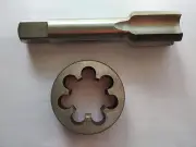 1pc 1-5/16-16 UN Die and 1pc HSS Machine 1"5/16-16 UN Plug Tap Threading Tool
