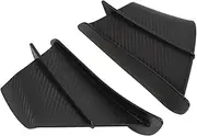 WYJDZSW Motorcycle Front Fairing Aerodynamic Winglets Dynamic Wing Kit Compatible with BMW Yamaha Kawasaki Nmax Xmax R3 R25 Z400 NINJA400 CBR (Color : Matte Fiber Look)