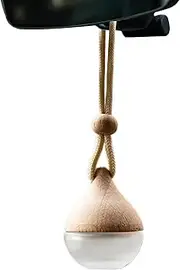 Car Air Freshener | Glass Perfume Bottles Oil Diffuser - Refillable Fragrance Aromatherapy Heat-Resistant Teardrop Shape for Home Family Friends Offices Women Men