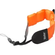 Orange Vivitar Floating Foam Strap For Panasonic Lumix DMC-TS30 DMC-TS6