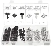 SWORDFISH 61250 - Engine Protection Pan Hardware Kit Pin Clip Nut for VW & Audi (for: Audi)