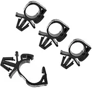 Car Fastener Clips 10Pcs Car Wiring Harness Fastener Cable Fixed Buckle Clip Cable Fixed Buckle Universal Tie