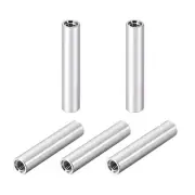 5 Pcs M3x40mm Round Aluminum Standoff Column Spacer Female for DIY