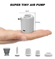 iDeer Life P01 Air pump White Tiny Pump Portable Air Pump USB Rechargeable (White)