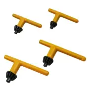 High Carbon Steel Drill Chuck Wrench Hand Drill Key Heavy Duty Wrench Efficient