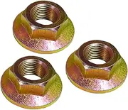 3 Pack Spindle Lock Nut Fits MTD Fits Cub Cadet Fits Toro 712-0417 712-0417A 912-0417A