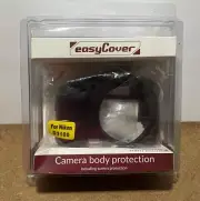 easyCover Nikon D3100 Camera Case BLACK Silicone with Screen Protection ECND3100
