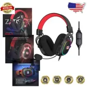 Zeus-X RGB Wired Gaming Headset: 7.1 Surround Sound, USB for Multi-Platforms