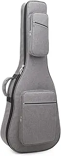 40/41 Inch Guitar Bag Handbag for Traveling, Folk Guitar Gig Bags with Neck Strap,Soft Guitar Case, 14mm Thick Padding Waterproof Oxford Cloth Adjustable Shoulder Strap Guitar Backpack, 3 Colors