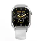 Grey White Smart Watch 1.85inch Full Touch Screen SmartWatch For Andr-oid IO