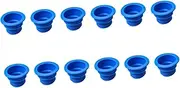Silicone Sink Plug Cover Anti- Ring 12pcs Drain Stopper for Kitchen Bathrooms Random Color