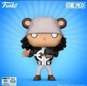 Funko Pop 2025 Wondercon One Piece Bartholomew Kuma Official Sticker & Protector