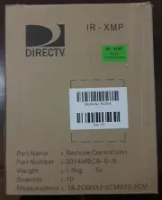 DirecTV RC66X - IR-XMP UNIVERSAL REMOTE CONTROL - HD DVR H/HR24 - Box of 10