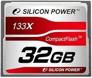 Silicone Power SP032GBCFC133V10 Compact Flash 133x 32GB Blister Package