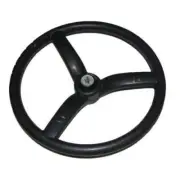New Steering Wheel 3 Spoke Black Rubber Made For Massey Ferguson Tractors GEc