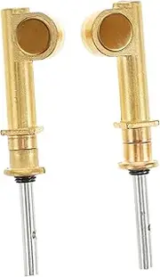MUELODSIC 2pcs Erhu Copper Shaft Tuning Pegs Non Slip Mechanical Trimmer Accessories for String Instruments Optimized Sound and Performance Lightweight and Convenient for Professional Use