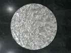 Round Dining Table Top Mother of Pearl Overlay Work Hallway Table for Home Decor