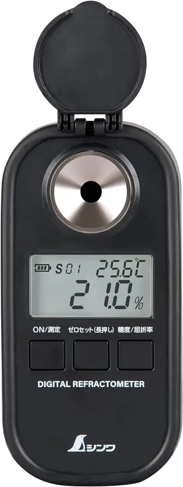 日本代購SHINWA 70183 電子糖度計甜度計0~93% 測糖機測糖計檢測儀檢測計防塵防水遮光