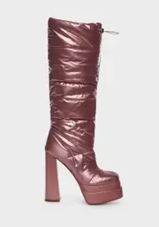 Worn With Confidence Puffer Boots