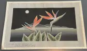 Peter Keefer Bird of Paradise Carol Hoffnagle Hand Painted Needlepoint Canvas