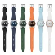 Rubber Watch Strap For 35mm Tissot PRX 11mm Tapered