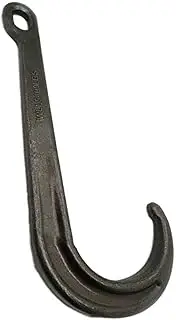 Obstacle car 5T Trailer Hook - Recovery Car Long Shank Hook, J Hanging Chain Hook, Lanyard Transport Chain Truck Hook, Brake Trolley Rope Hanging Chain Breakdown car(Single hook)