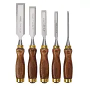 bailey chisel set (5-piece) | stanley steel corrosion blade wood grind tool arts