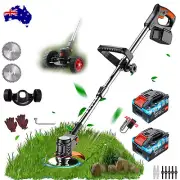 Lawn Grass Trimmer 36V Portable Electric Mower Garden Edger Cutter Weed Strimmer