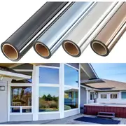 One Way Mirror Privacy Film Daytime Anti Uv Sun Blocking Heat Control Reflective Window Tint for Home Office Living Room
