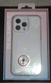 MagSafe Magnetic Clear LIGHT PURPLE BUMPER Case For iPhone 15 Pro Max NEW
