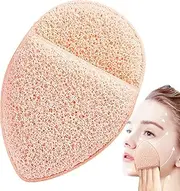 Facial Sponges - Compressed Cellulose Face Sponges, Eco-Friendly Daily Cleansing | Face Wash Sponges, Soft exfoliatings Sponges, Makeup Removal, 50-Count for Gentle Skin Care Routine