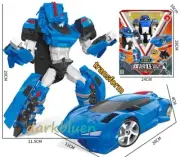 Tobot V GD CAPTAIN ZACK Sports Car Transforming Robot Vehicle Action Toy 7.9"