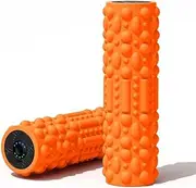 Electric Foam Roller, Vibration, Stretch Roller, 3D Massage Granules [Design Rights] Myofascial Release Roller, USB Rechargeable, 5 Levels Adjustable, Durable, ABS Foam, Suitable for Gym, Home,