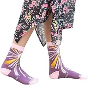 Sock Religious Patron Saints Boys and Girls One Size Fits Most Polyester Blend Catholic Inspirational Fun Crew Socks, Kids
