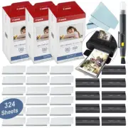 Canon KP-108IN Color Ink/Paper Set for SELPHY CP910 CP1300 CP1500- 324 Sheet Kit