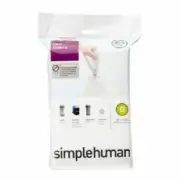 simplehuman BIN LINERS 30L Code-G Thick Double Seams- 20Pcs Or 60Pcs