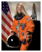 KAREN NYBERG NASA ASTRONAUT STS-124 SPACEFLIGHT 8X10 PHOTO