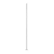 Head pin, sterling silver, 1-1/2 inches, 22 gauge. Sold per pkg of 10