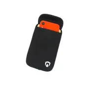 EMF Blocking Cell Phone Sleeve - EMF Blocking Pouch That Fits Most Large Black