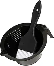 DECOMELODY 1Set Hair Dye Brush and Bowl Durable Mixing Bowl with Hair Tinting Brush for Easy Hair Coloring Compact and Reusable DIY Hair Dyeing Kit Essential Accessories for Home Use